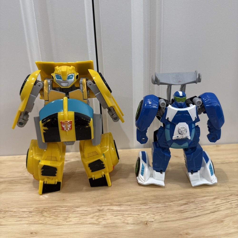 Hasbro Tomy Transformers Playskool Rescue Bot Bumblebee & Blurr